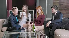 Anny Aurora In Beautiful Foursome