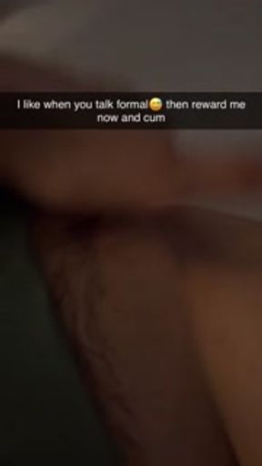 Teacher wants to cheat with Guy in Classroom Snapchat