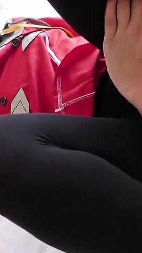 Cosplay Rush Mode When the Thick Cutie in Torn Black Tights Pulls Me Deeper with Every Heated Move.