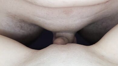 He rubs my clit with his cock and I get an orgasm