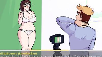 Academy 34 Overwatch (Young & Naughty) - Part 34 Horny Teacher Masturbates In Front Of The Camera By HentaiSexScenes