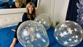 Evil-Lyn sit2pop 3x 18inch Stuffer Balloons