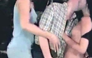 Nightly naughty vintage group hammering outdoor