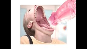 Weird deepthroat Animation