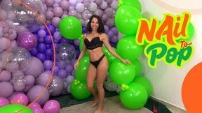Dani’s Balloon Dog Tease: A Sensual Popping Destruction