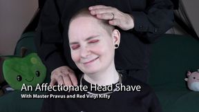 An Affectionate Head Shave in 4k