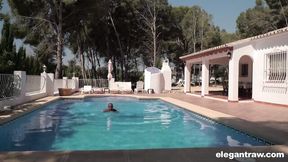 Valentina Ricci's doggystyle action by Elegant Raw