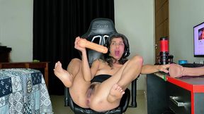 singing karaoke and getting ass fucked - anal singing - karaoku
