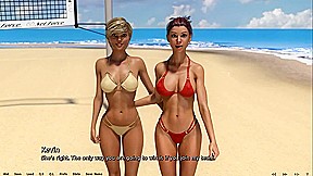Where The Heart Is Lesbian Kiss On The Beach Ep 99