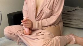 Intimate Live Stream: Mature Woman's Sensual Lingerie Show Revealed!