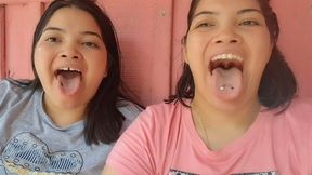 Trapped in our giant mouths - Vore