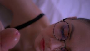 naughty lady sucks dick her paramour s and gets oral creampie.