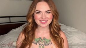Redheaded stunner sucking dick and getting fucked