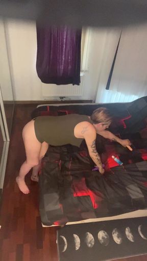 Cought masturbating