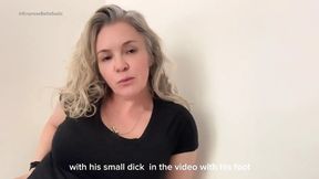 Accept, You're Addicted to the Feet and Toe Jam of Empress Bella Sadic's Feet