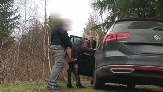 Real czech milf want to be fucked on public truck parking. Do not cum inside i will piss it