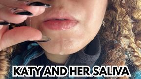 playing with my saliva