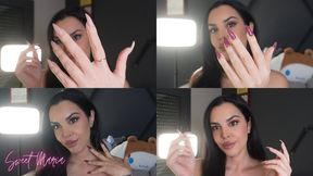 Long nails and lots of smoke | Sweet Maria
