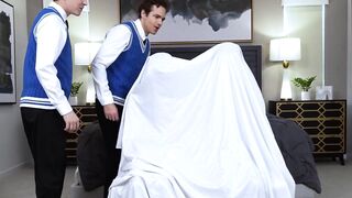 BecA & Dellla's Step-Brother Fulfill Their Nasty Fantasy - POV