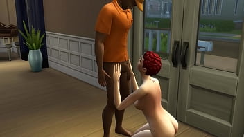 MILF Fuck The Delivery Man While Husband&#039_s Taking A Nap (The Sims | 3D hentai)
