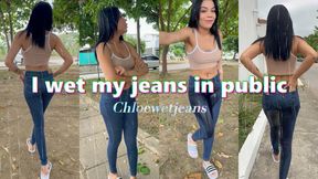 I WET MY JEANS IN PUBLIC