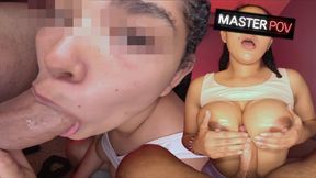 Pov blowjob and titjob - Masterpov - Gianna