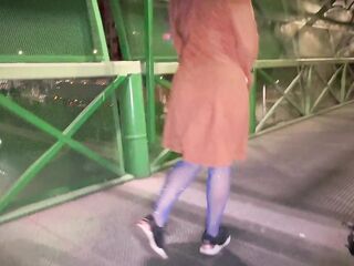 Camino a casa estaba Naima Rosse en la calle y me convenció para que cogiéramos en público