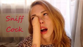 Sniff your dirty cock
