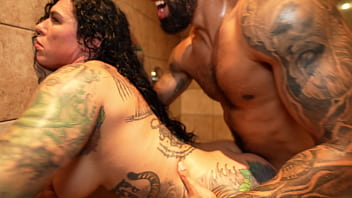 Two Wet Whores Share One Throbbing Cock