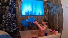 Showering Off All The Slime + Soaked Pussy Fucking