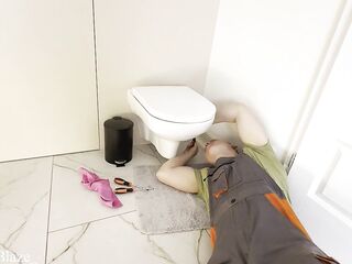 Hydraulik zbił mi cenę po tym jak spuścił mi się na twarz - POLSKIE DIALOGI