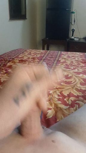 Stroking in bed