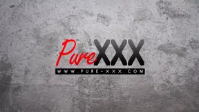 Busty bikini babe sucks a cock