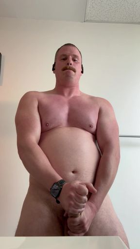 Stepdaddy Busts a Load After the Gym
