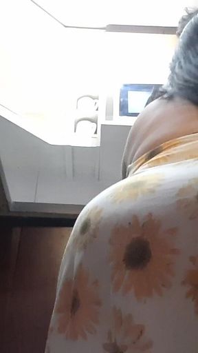 BBW MILF Enjoying, Slow Motion Fans Only