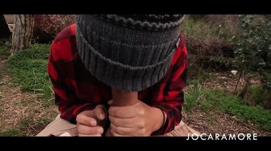 Petite Latina Nearly Choked On That Big Dick Outdoors