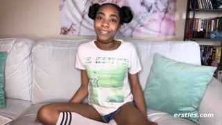 Ebony Beauty Kitty Showing Off Her Hot Body