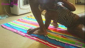 CANT HELP BUT WATCH STEPSISTER SUCK ON MY STEPBROTHER COCK AND BALLS (LOUD)