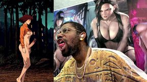 transgender velma is searching for someone to handle her tight hard girl cock, ai generated