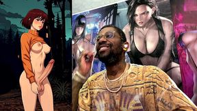 transgender velma is searching for someone to handle her tight hard girl cock, ai generated