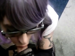 Skinny Amateur Sissy Bareback with Daddy