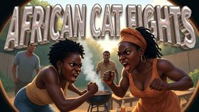 African Catfight Turns Horny - Female Ex Friends Settle Beef (Erotic Audio)