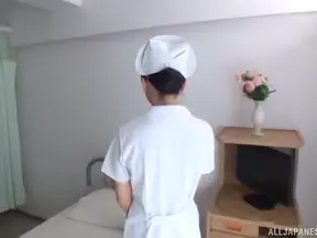 Horny Nurse Sakamoto Sumire Fucks Patient Hard On Hospital Bed Quickie
