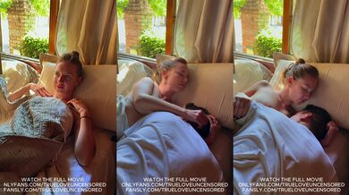 Breasfeeding my husband to help him relax - Loving and nurturing my man to show him my unconditional love