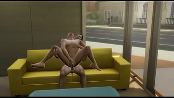 Sims having sex on the couch