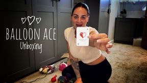 Rhea Unboxing Balloon Ace Surprises