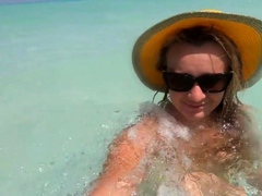 Swimming Naked in Cuba's Atlantic Ocean Waters