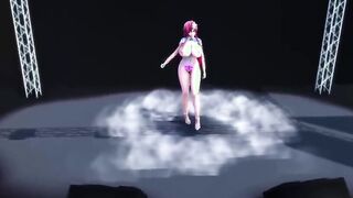 MMd r18 red oral sex lady huge boobs so Hottie and sensual 3d animated