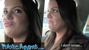 ”Doubtful College Girl Takes Risky Creampie Outdoors”