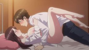 Pussy Licking and Huge Creampie for Hairy Pussy (Hentai Anime)